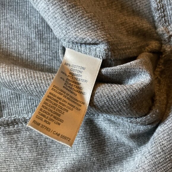 Rafaela Gray Sweater Boat Neck Size Large NWT - Picture 8 of 8